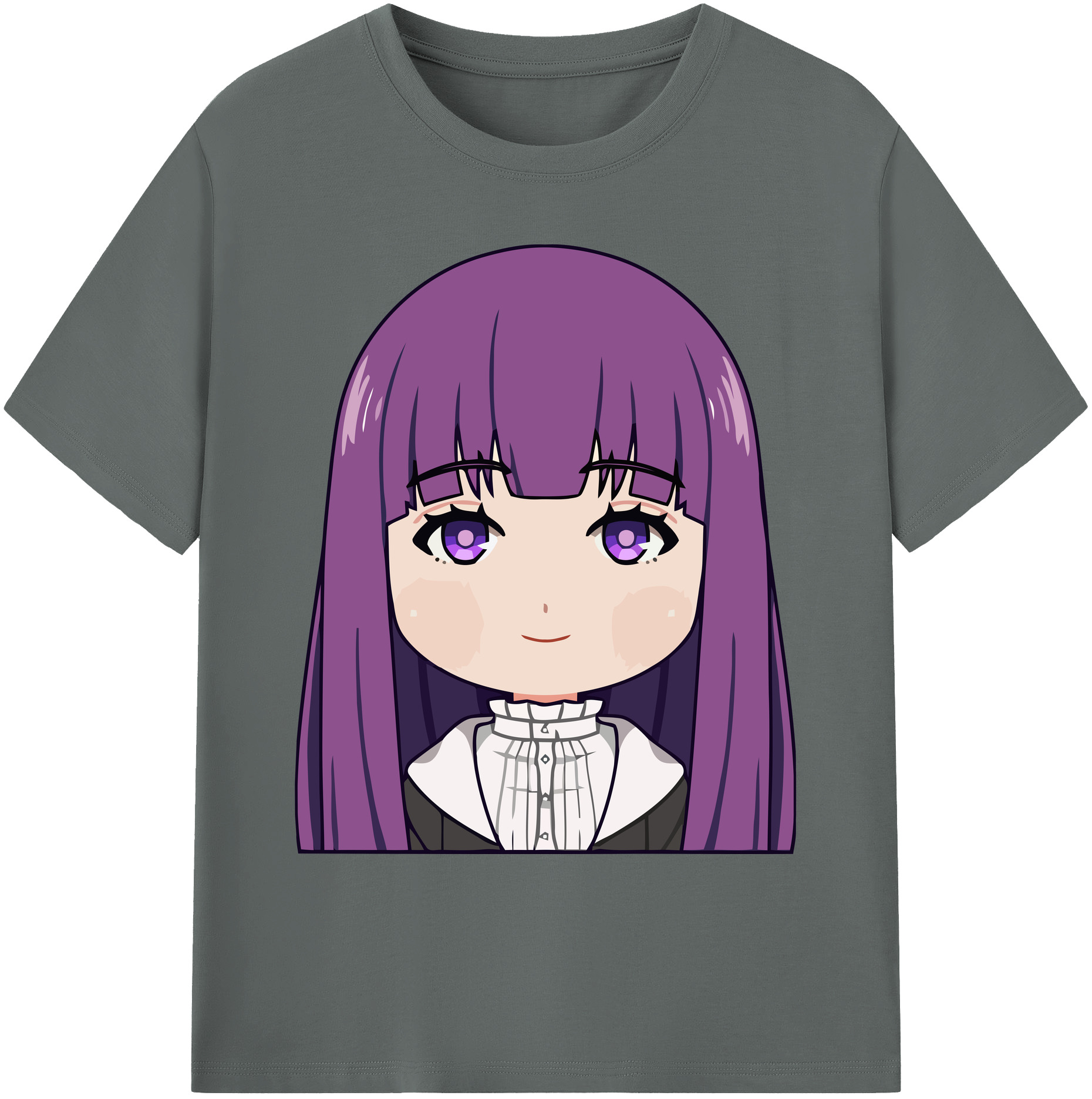 （画像用） 葬送のフリーレン Frieren 綿100％ メンズ半袖Tシャツ｜肌触りやわらか＆通気性